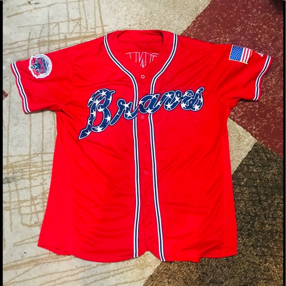 atlanta braves chipper jones jersey